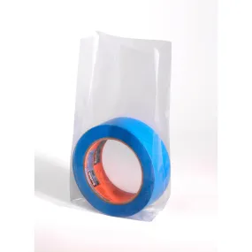 20" x 18" x 36" x 1.5 mil Clear Eco-Manufactured Plastic Side-Gusseted Bags (Roll of 250)