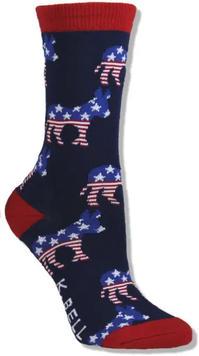 American Made Democrat Socks (Women's)