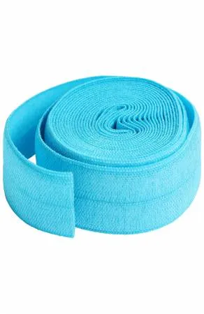 By Annie - Fold Over Elastic Parrot Blue