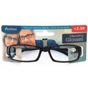 Calani Eyewear Reading Glasses Black  2.50