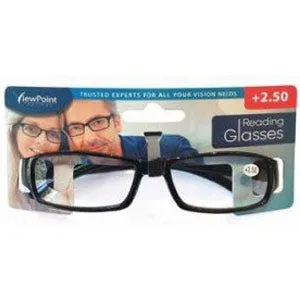 Calani Eyewear Reading Glasses Black  2.50
