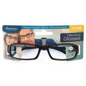 Calani Eyewear Reading Glasses Black  3.00