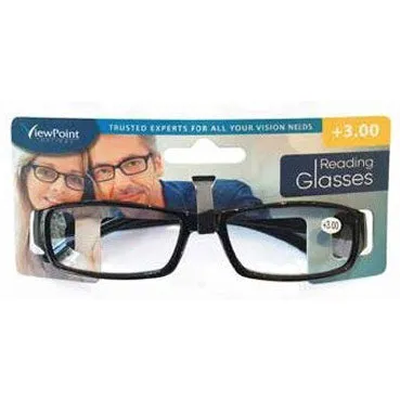 Calani Eyewear Reading Glasses Black  3.00