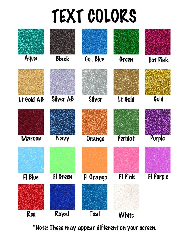Custom Dance Headband (Cotton/Lycra) - Sparkle Letters!