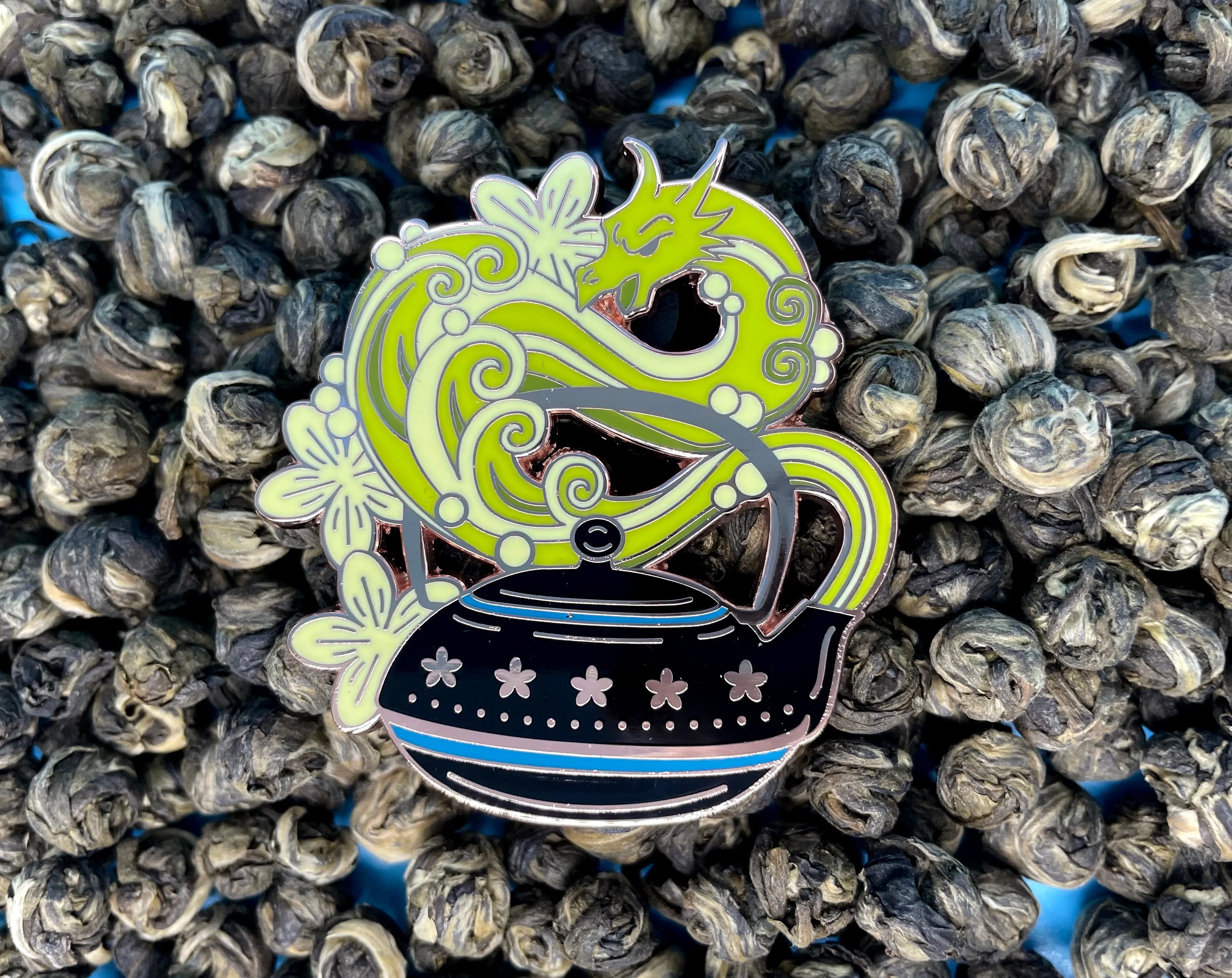Dragon Pearl Green Tea Pin