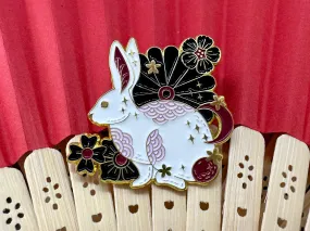 Lunar Animals Rabbit Pin