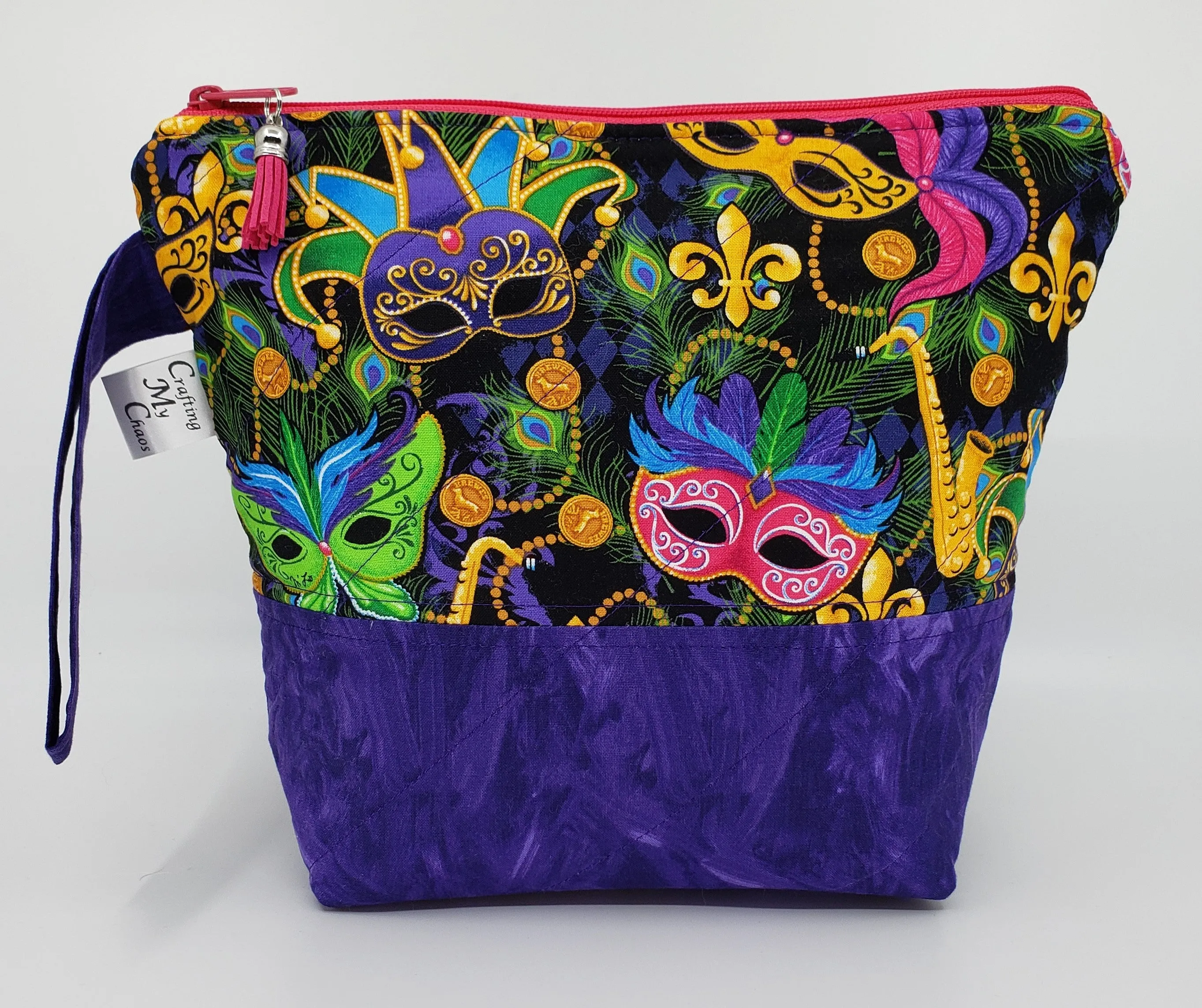 Mardi Gras - Project Bag - Small