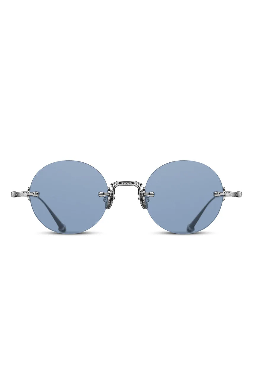 Palladium White and Cobalt Sunglasses