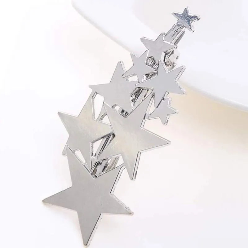 Star Barrettes Hair Clips