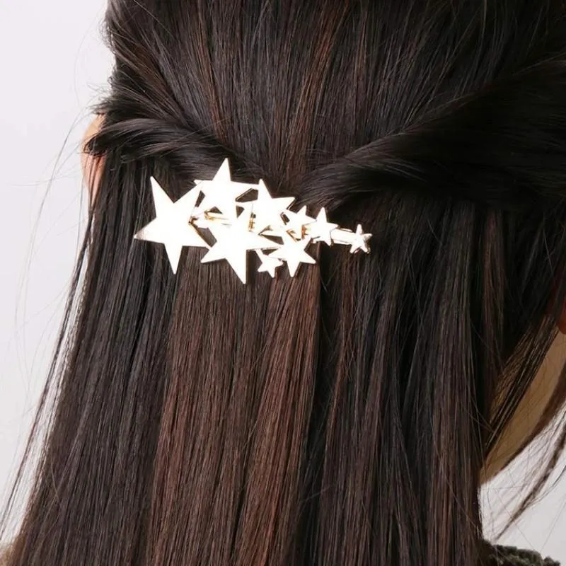 Star Barrettes Hair Clips