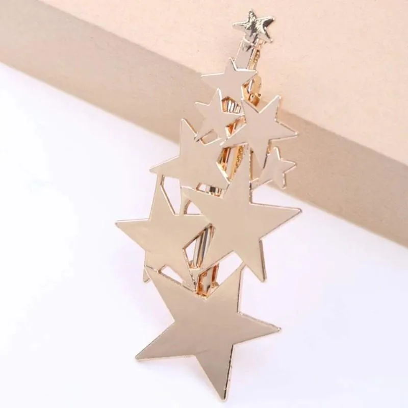Star Barrettes Hair Clips