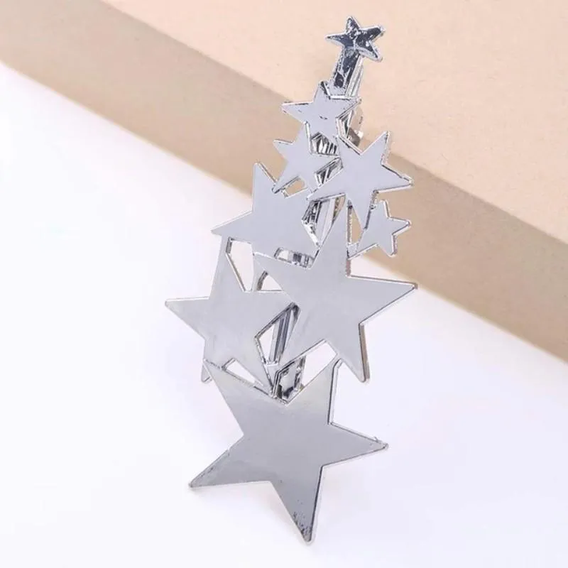Star Barrettes Hair Clips