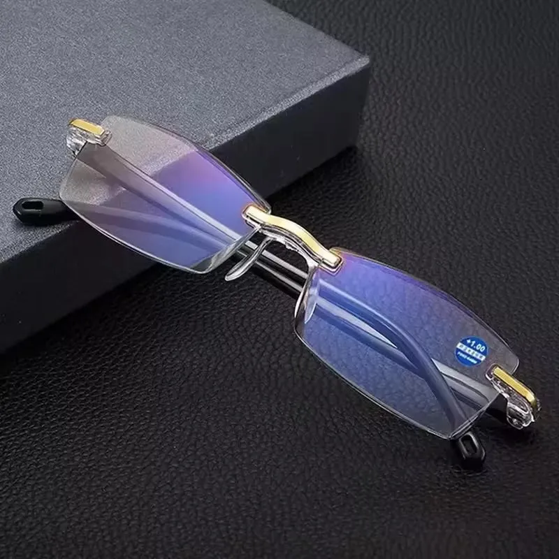 Style Glass Reading Glasses for Men and Women with Plain Mirror S602851