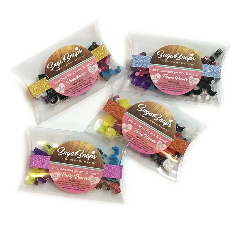 Sugar Snaps Hair Barrettes