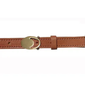 Tiny Mooncut Skinny - Saddle