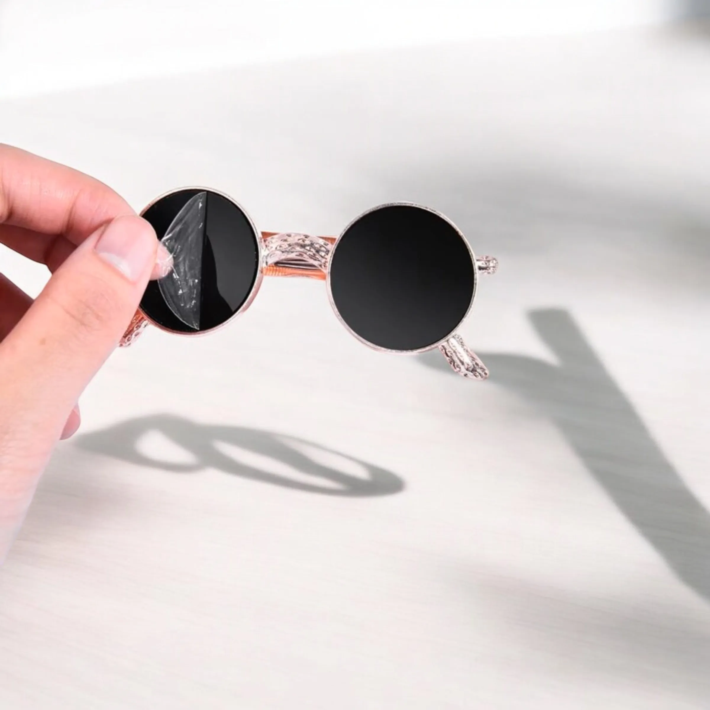 Tiny Sunglasses Lookalike Hair Clip