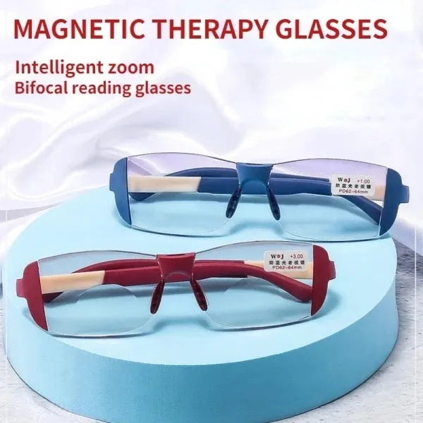 Vintage Reading Glasses Double Light Reading Far and Near Reading Glasses S107359