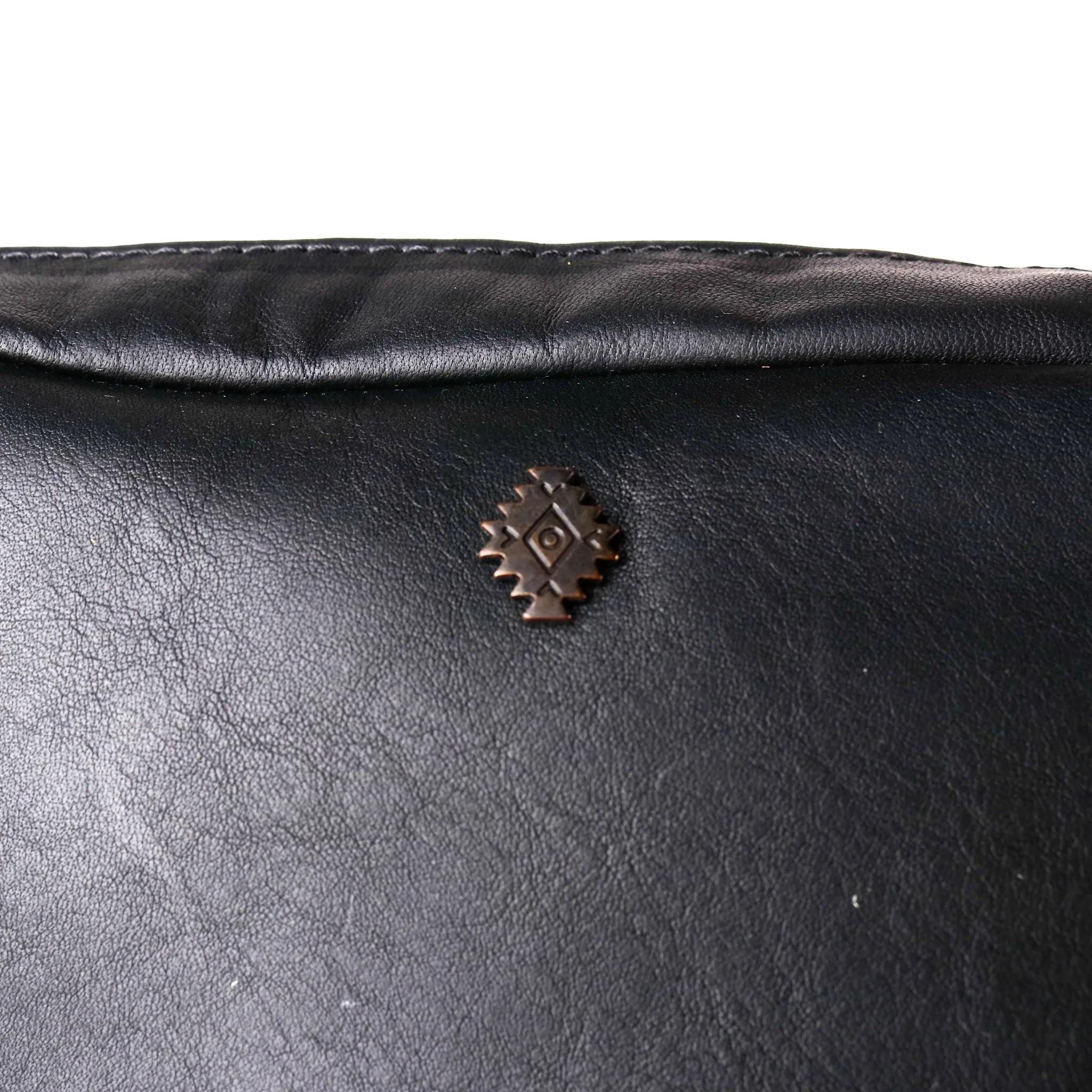 WANDER CROSSBODY BAG   STRAP SET - FULL LEATHER - BLACK