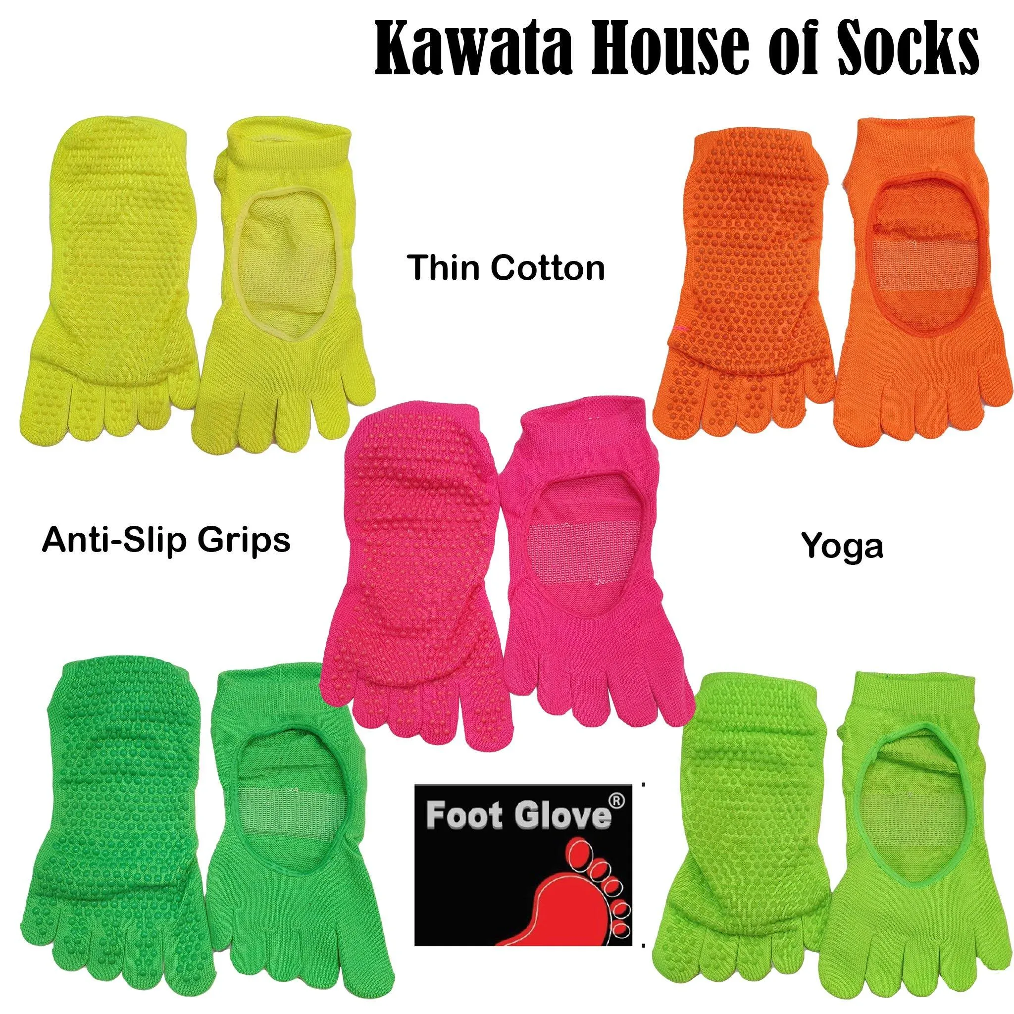 Yoga Anti Slip Toe Socks